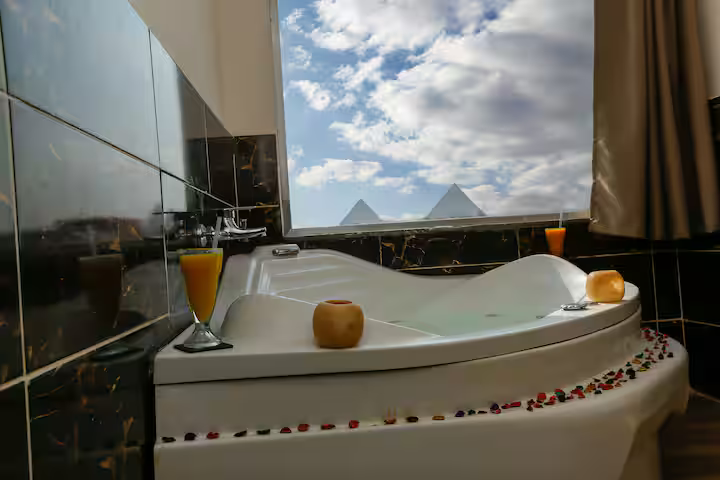 Pyramids view apartments for rent